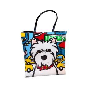 Marc Tetro NYC Dog Times Square Tote Bag